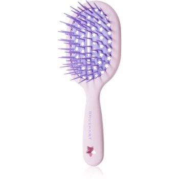BrushArt Daisy Dreams Detangling hairbrush perie de par - imagine 2